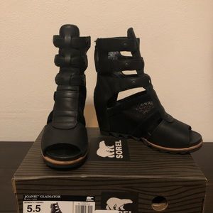 Sorel Joanie Gladiator Wedge Sandals
